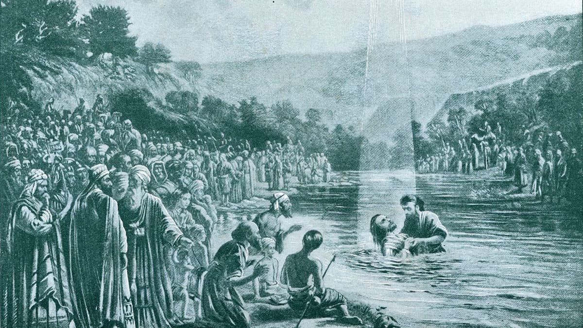 The Baptism of Christ in Jordan