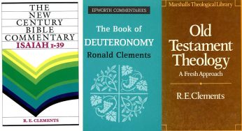 Bibliography of the Works of Professor Ronald E. Clements